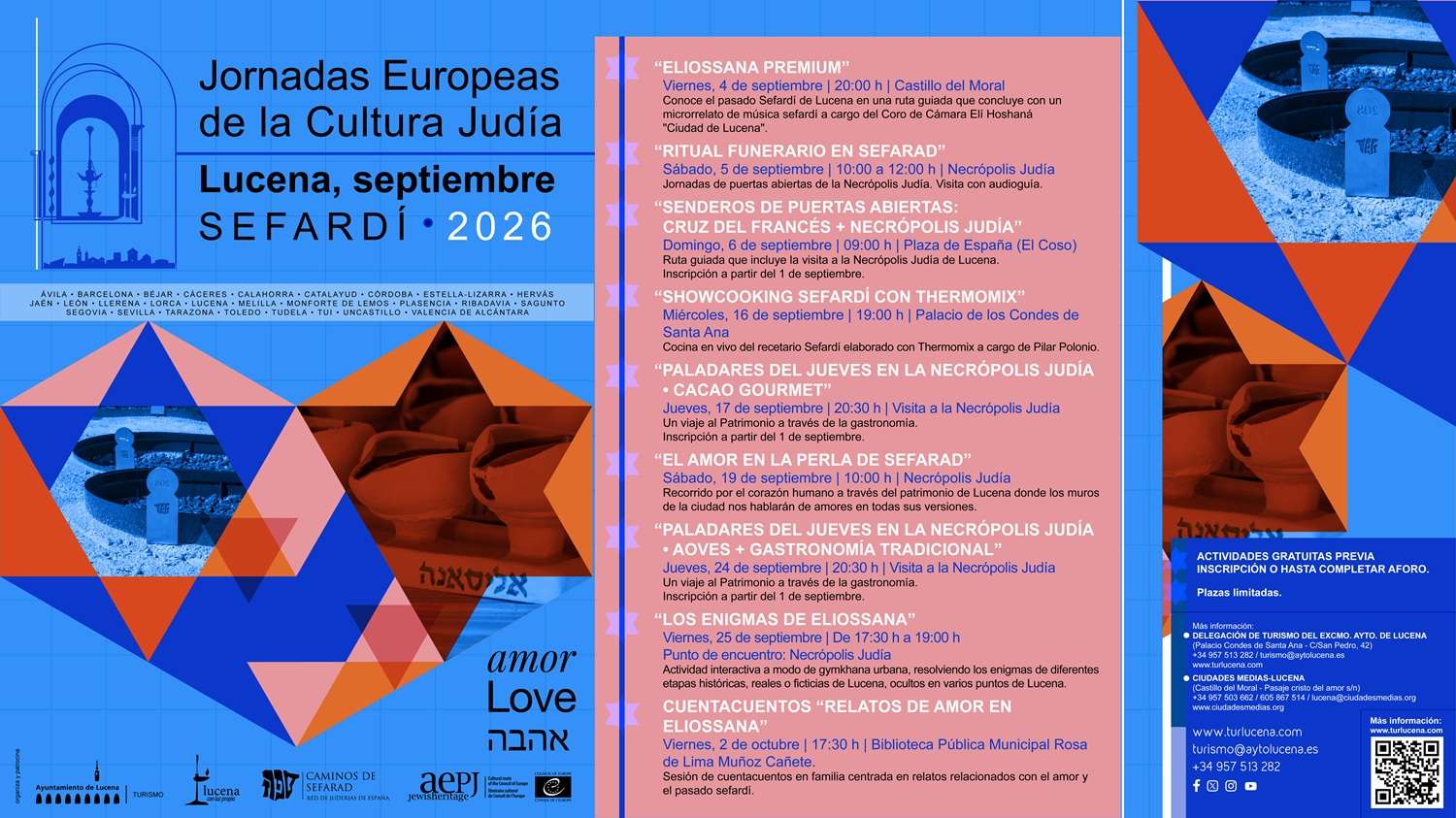 SEPTIEMBRE SEFARDÍ: ELIOSSANA PREMIUM - Lucena