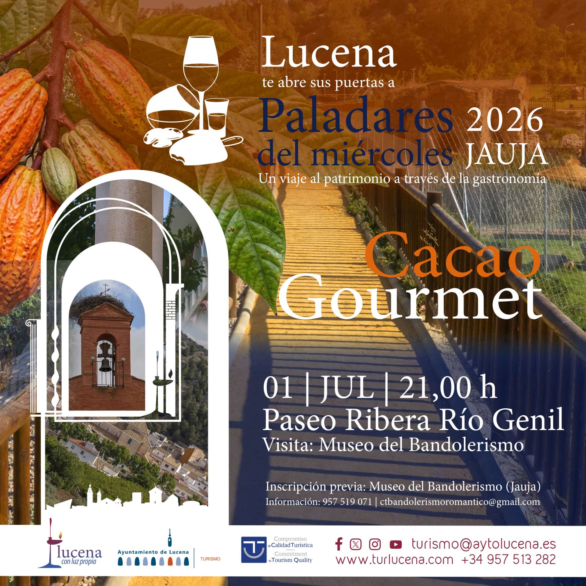PALADARES DEL JUEVES - JAUJA - CACAO GOURMET - Lucena