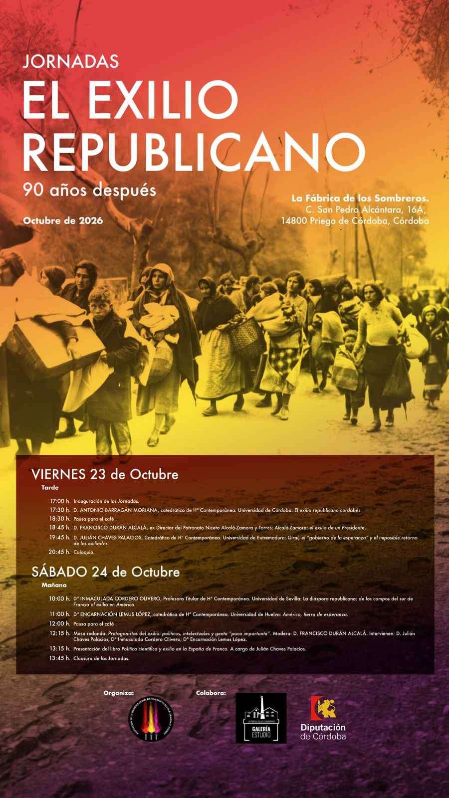 Jornadas sobre el republicanismo - Priego de Córdoba