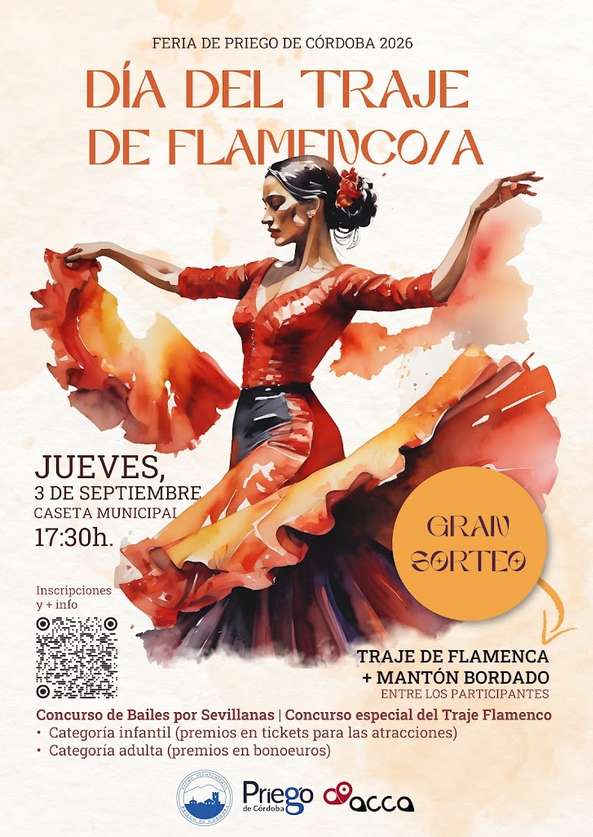 Día del Traje Flamenco en la Feria de Priego de Córdoba - Priego de Córdoba