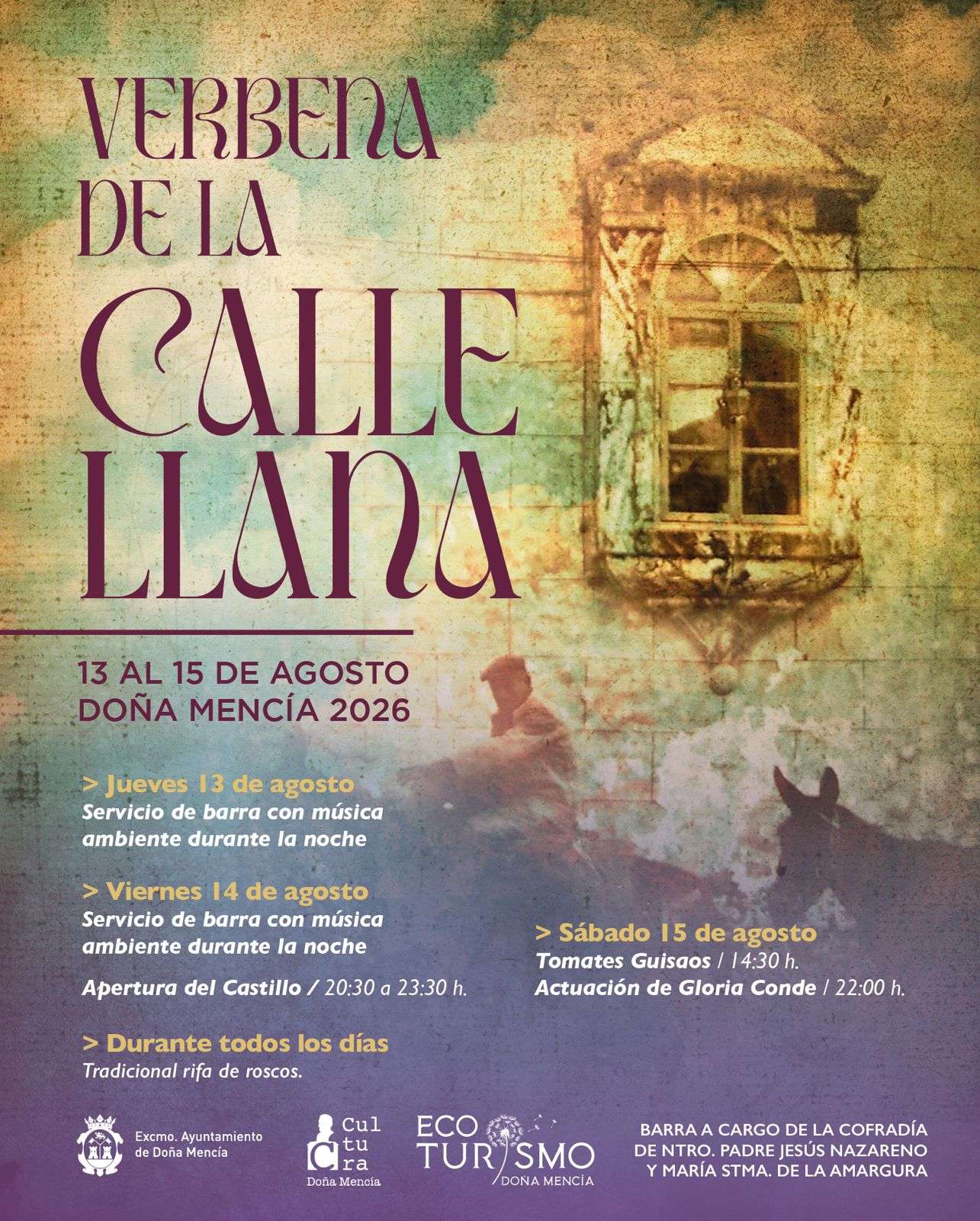 VERBENA DE LA CALLE LLANA 2026 - Doña Mencía