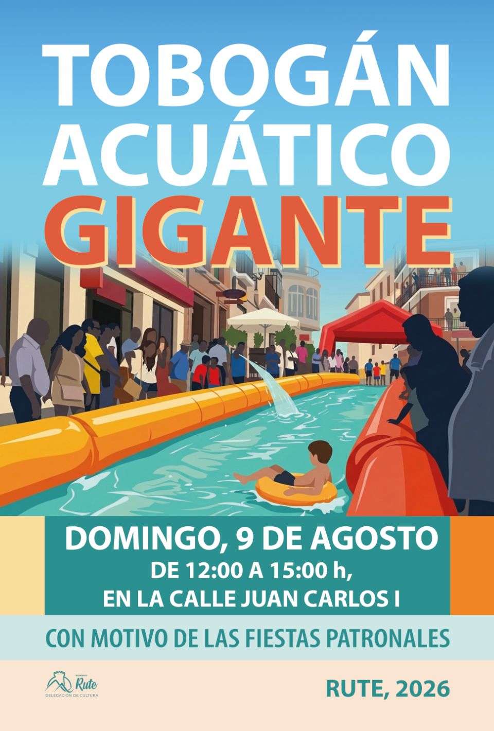 TOBOGÁN ACUÁTICO GIGANTE - Rute