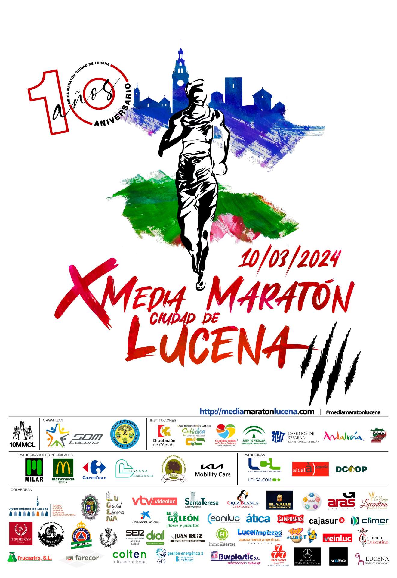 X Media Maratón "Ciudad de Lucena"