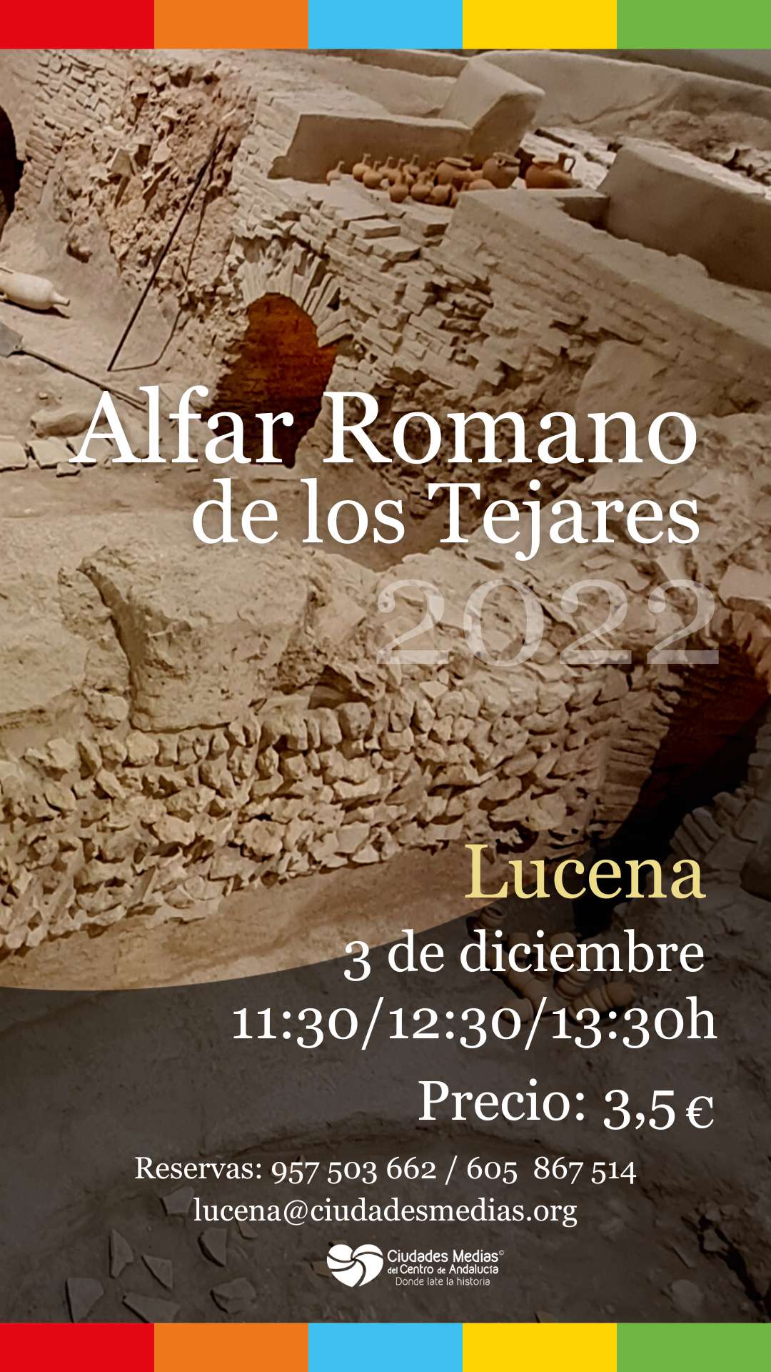 Visita al Alfar Romano de los Tejares de Lucena