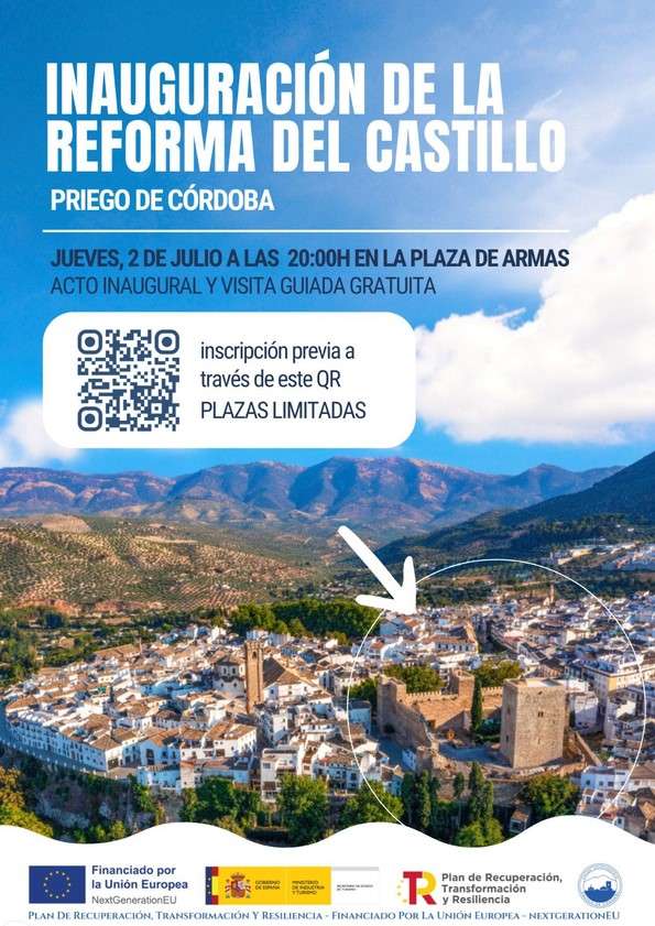 Inauguración de la reforma del Castillo de Priego de Córdoba - Priego de Córdoba