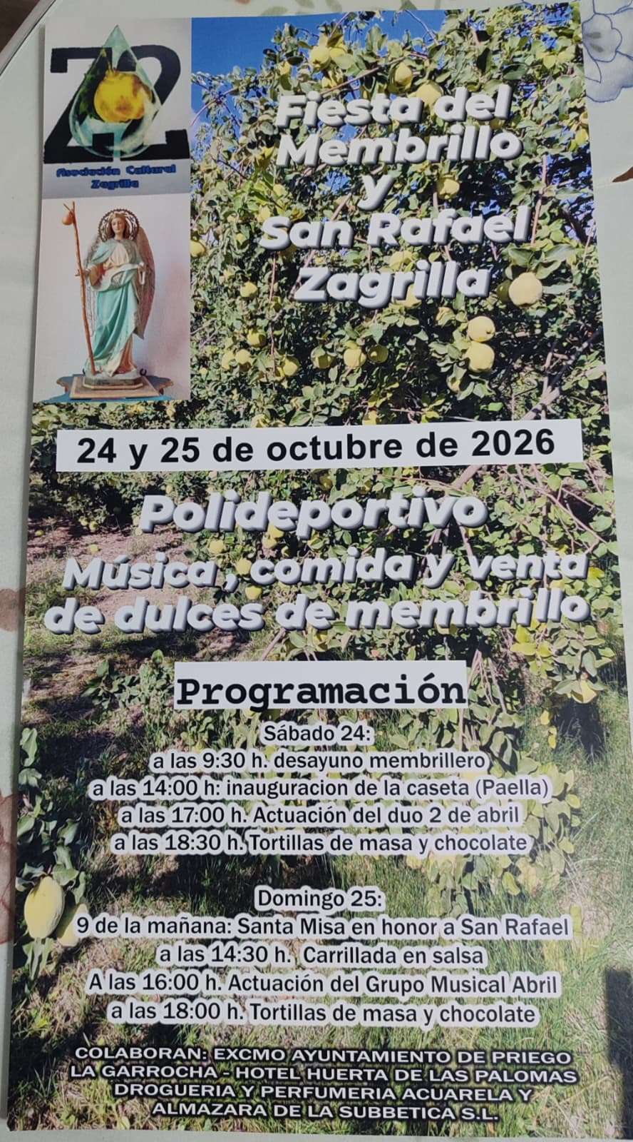 Fiesta del Membrillo de Zagrilla 2026 - Priego de Córdoba