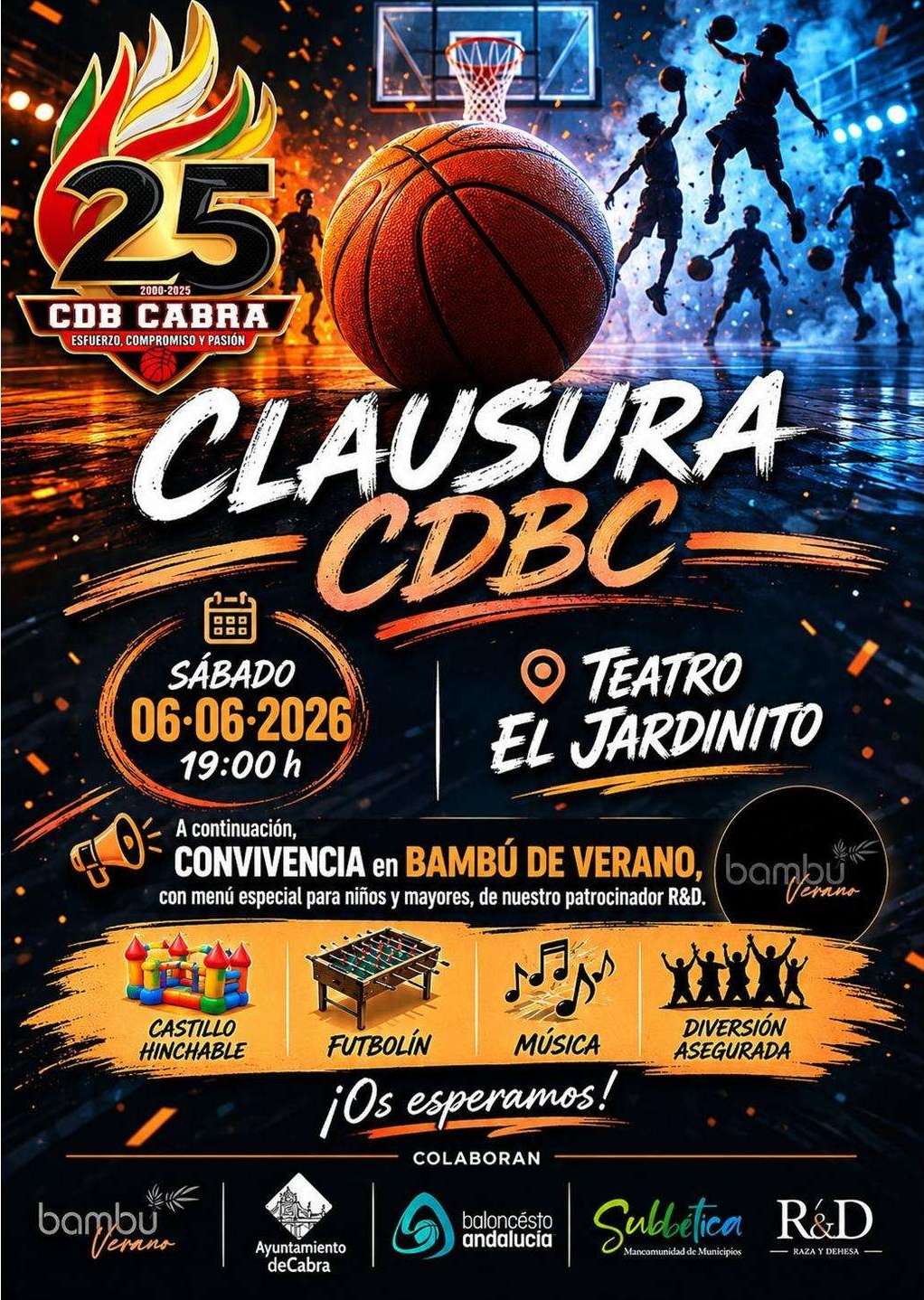 GALA CLAUSURA CD BALONCESTO CABRA - Cabra