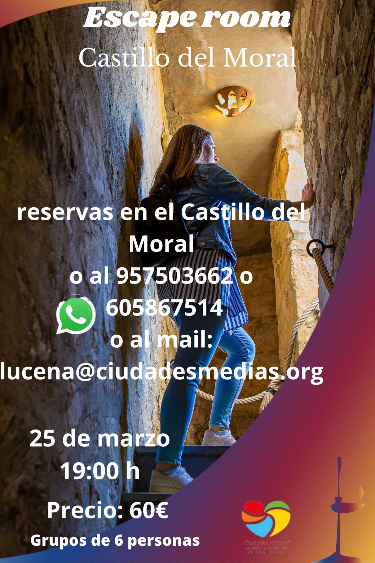 Escape room "Castillo del Moral"