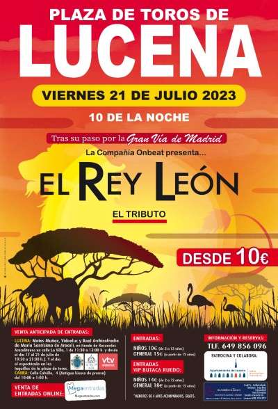 El Rey León  Turismo Madrid