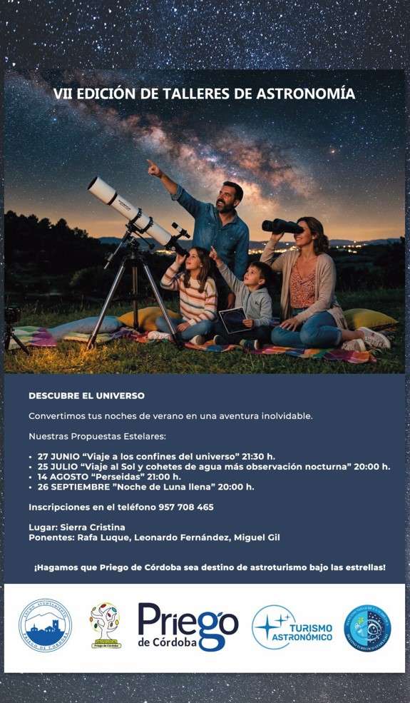 VII Talleres de astronomía - Priego de Córdoba