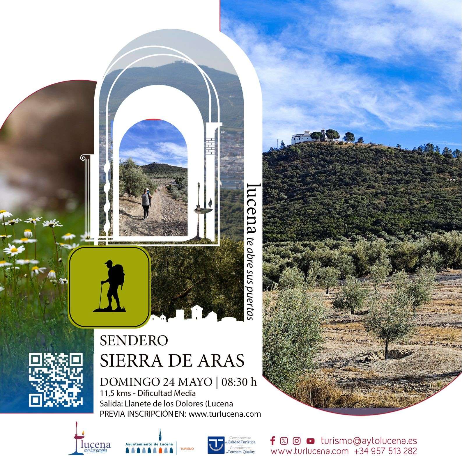 Copia de Senderos de Puertas Abiertas: Sendero del Cerro Malabrigo - Lucena