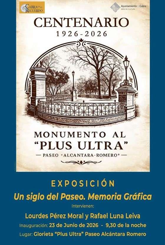 Centenario 1926-2026. Monumento al "Plus Ultra" - Cabra