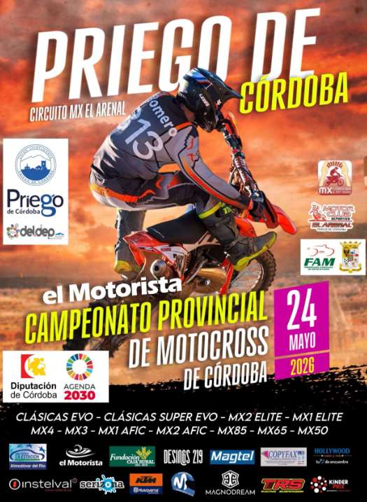 El Motorista Campeonato Provincial de Motocross - Priego de Córdoba