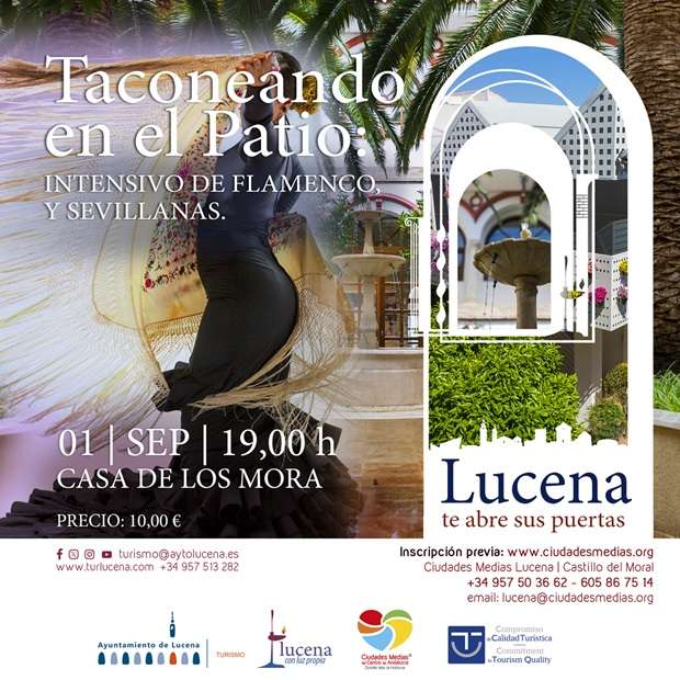 Taconeando en el Patio: Curso Intensivo de Flamenco y Sevillanas(Sevillanas) - Lucena