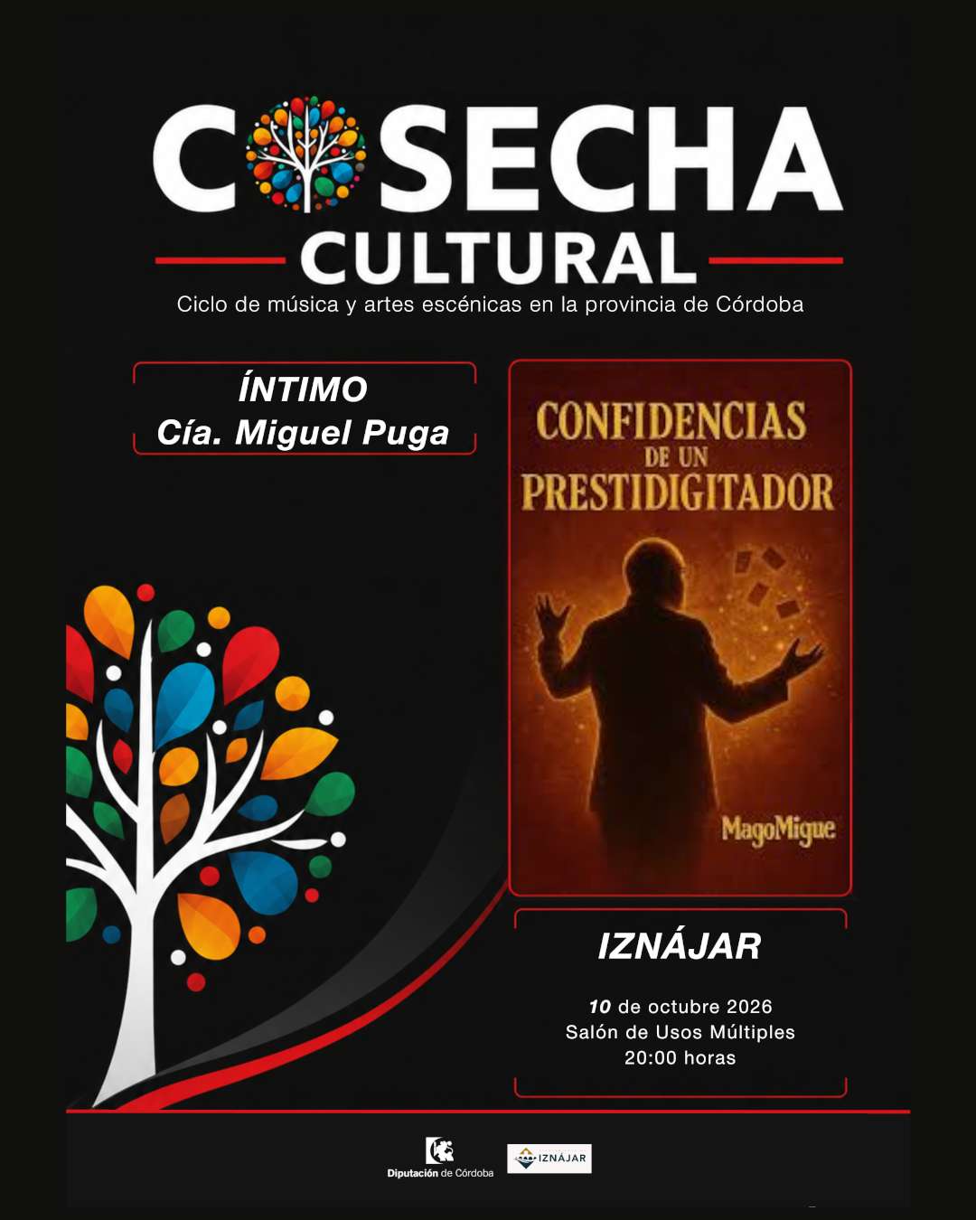 «Íntimo. Confidencias de un prestidigitador» de Miguel Puga - Iznájar