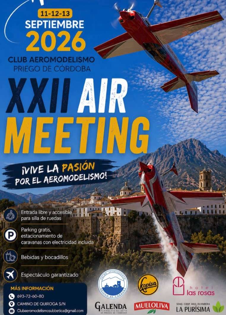 XXII Air Meeting – Aeromodelismo - Priego de Córdoba