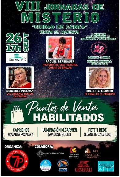 VIII Jornadas de Misterio "Ciudad de Cabra" - Cabra