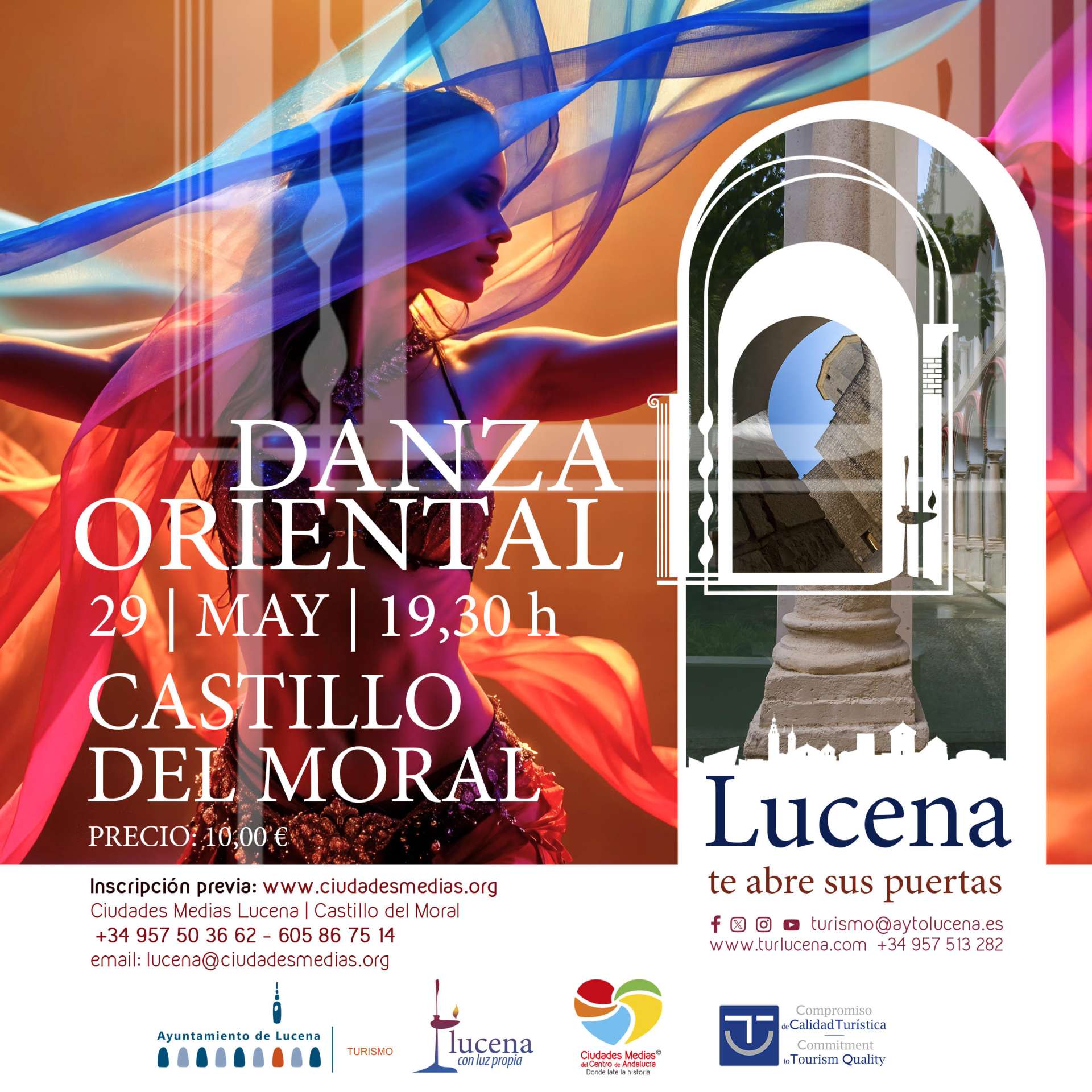 Danza Oriental en el Castillo del Moral - Lucena