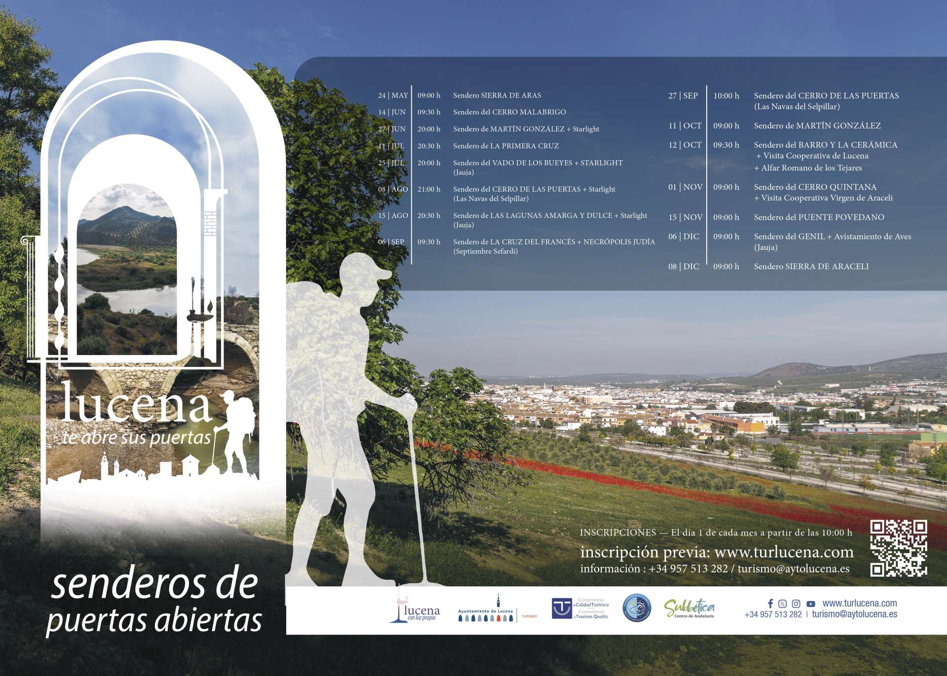 Senderos de Puertas Abiertas: Sendero Sierra de Aras - Lucena
