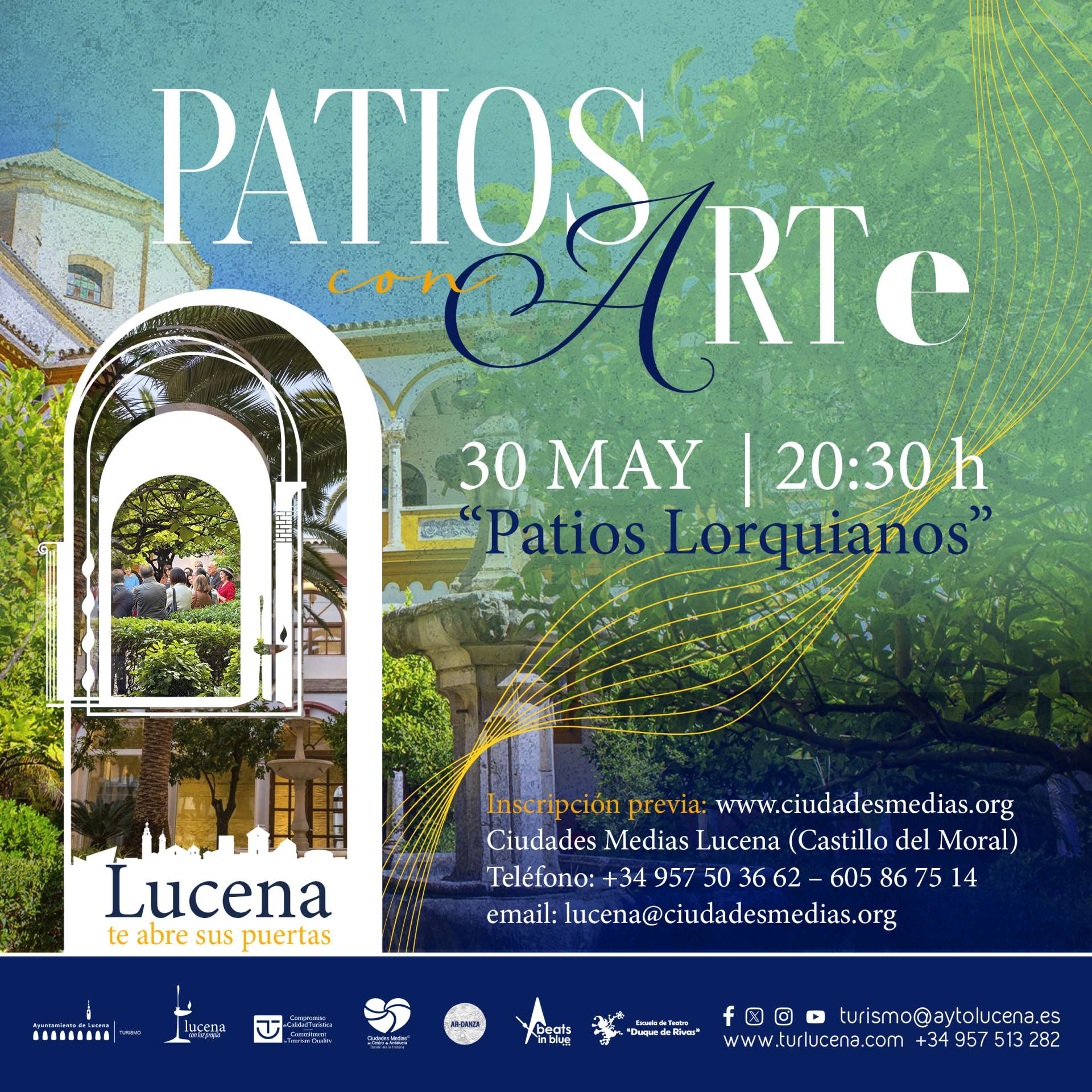 PATIOS LORQUIANOS - 1ª sesión de PATIOS CON ARTE - Lucena