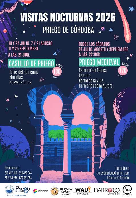 Visitas Nocturnas 2026 - Priego de Córdoba
