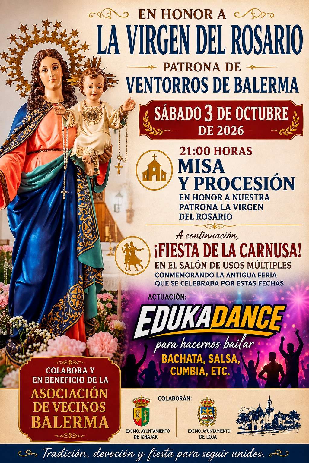 Fiesta en Ventorros de Balerma - Iznájar