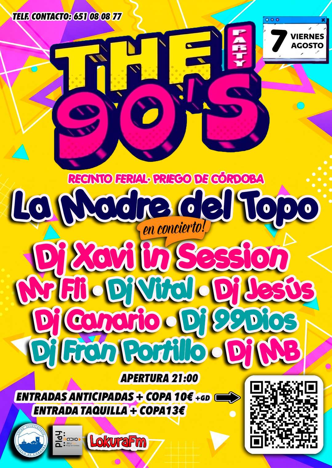 The 90 Party - Priego de Córdoba