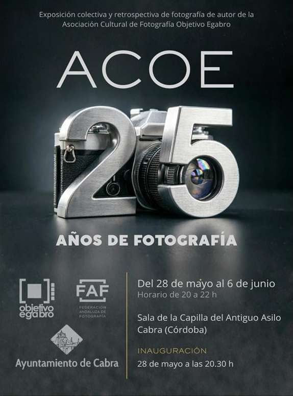 EXPOSICIÓN COLECTIVA Y RETROSPECTIVA DE FOTOGRAFÍA DE AUTOR - Cabra