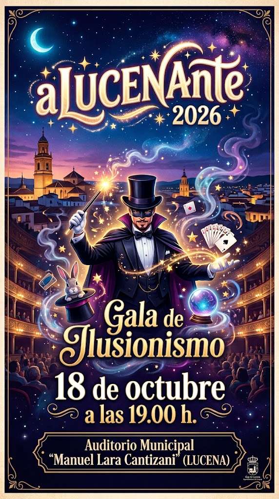Gala de Magia: Alucenante-2026 - Lucena