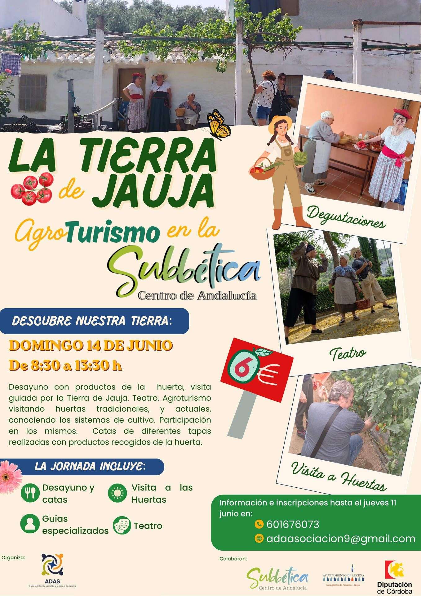 La tierra de Jauja, Agroturismo en la Subbética centro de Andalucía - Lucena