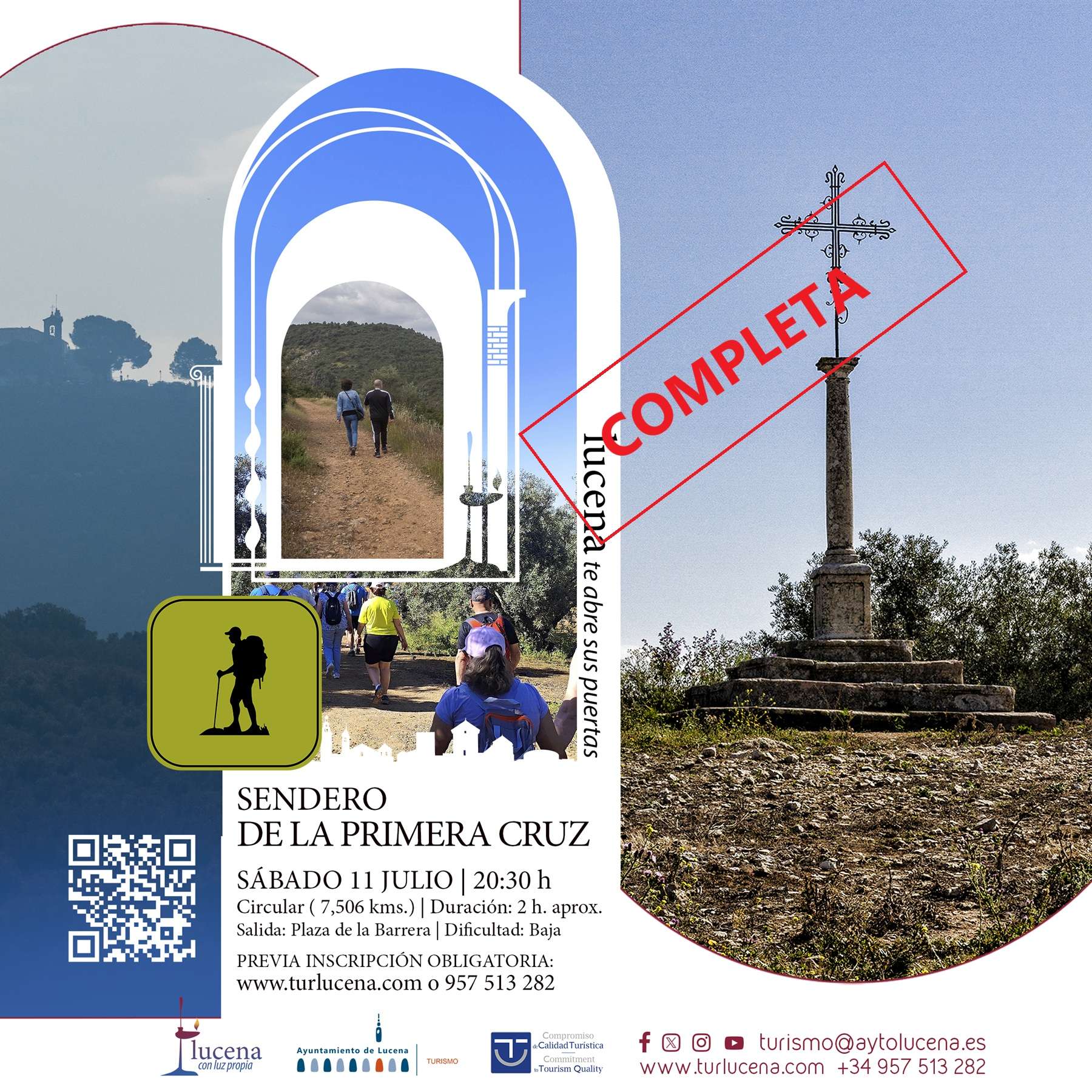 COMPLETA - SENDERO DE LA PRIMERA CRUZ - Senderos de Puertas Abiertas - Lucena