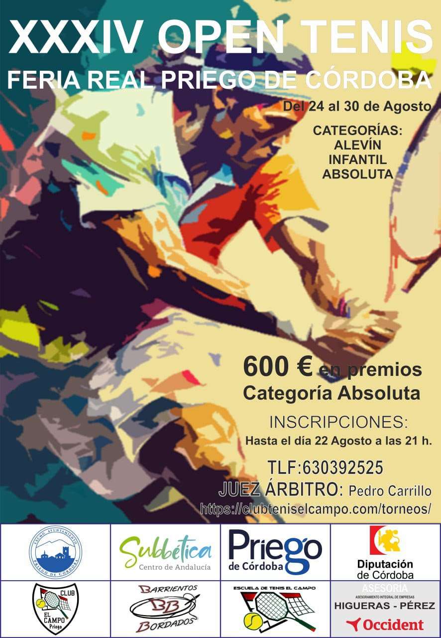 XXXIV Open de Tenis - Priego de Córdoba
