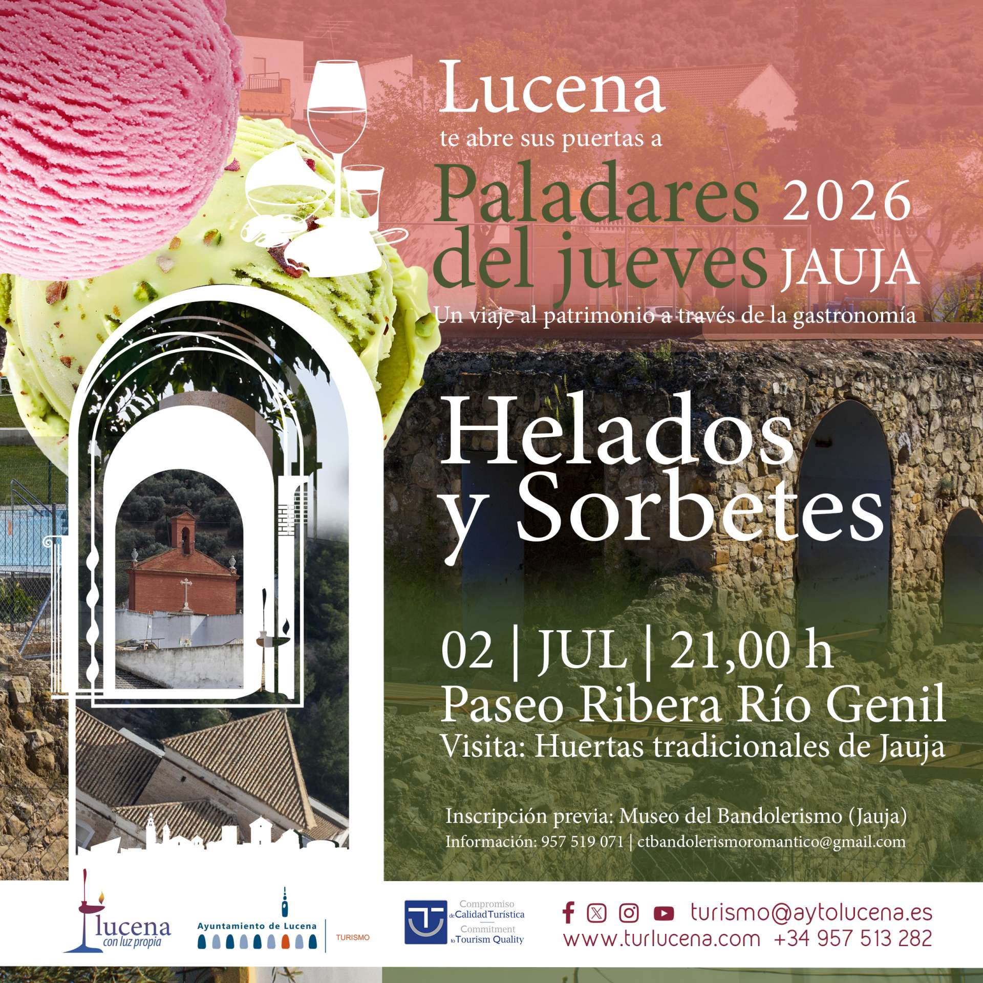 PALADARES DEL JUEVES - JAUJA - HELADOS Y GRANIZADOS - Lucena
