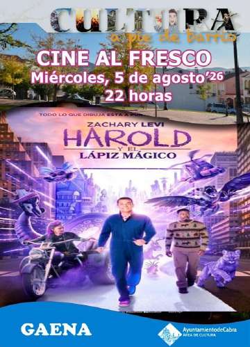Cine al fresco - Cabra