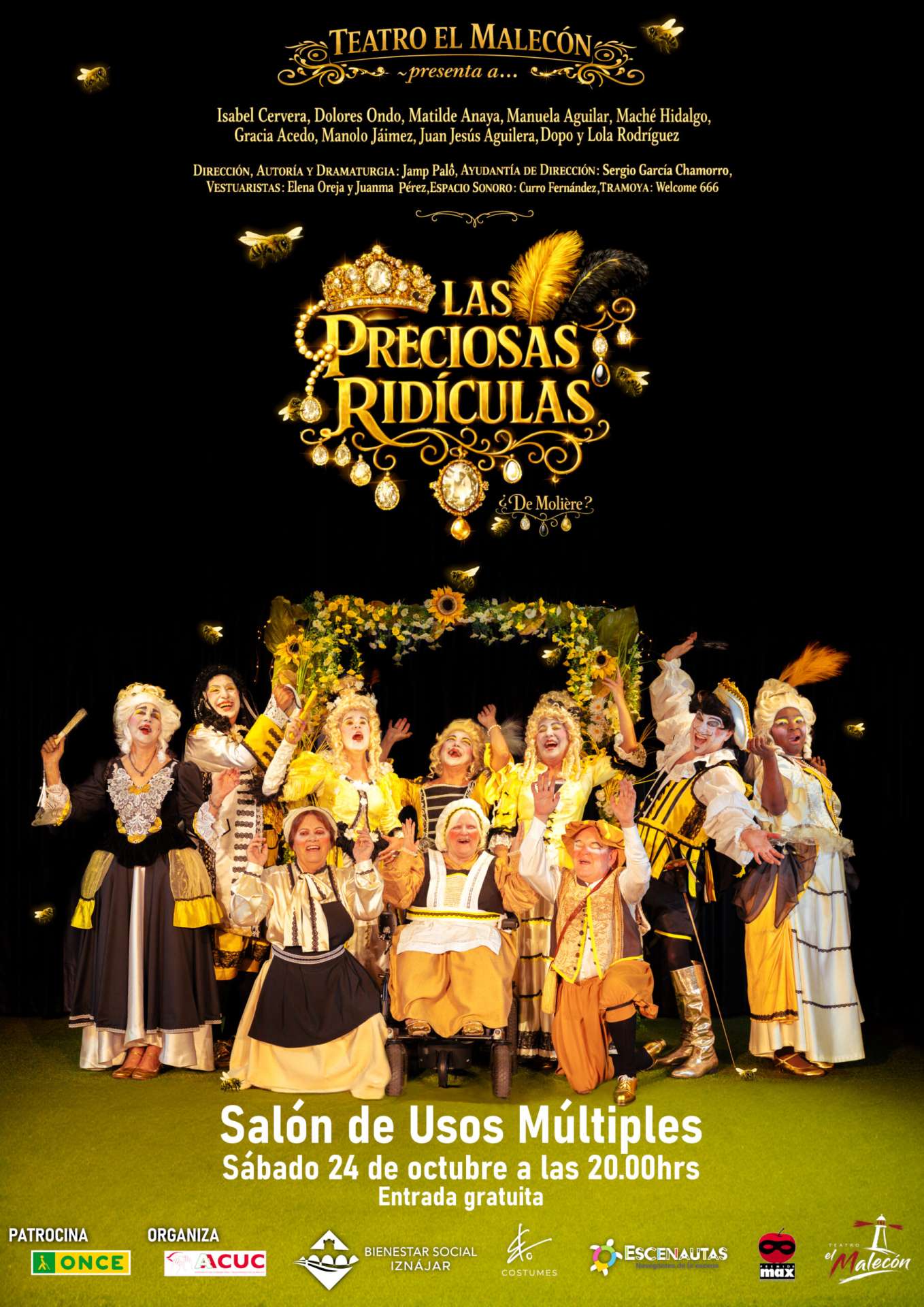 Teatro: «Las preciosas ridículas… ¿de Moliere?» de El Malecón - Iznájar