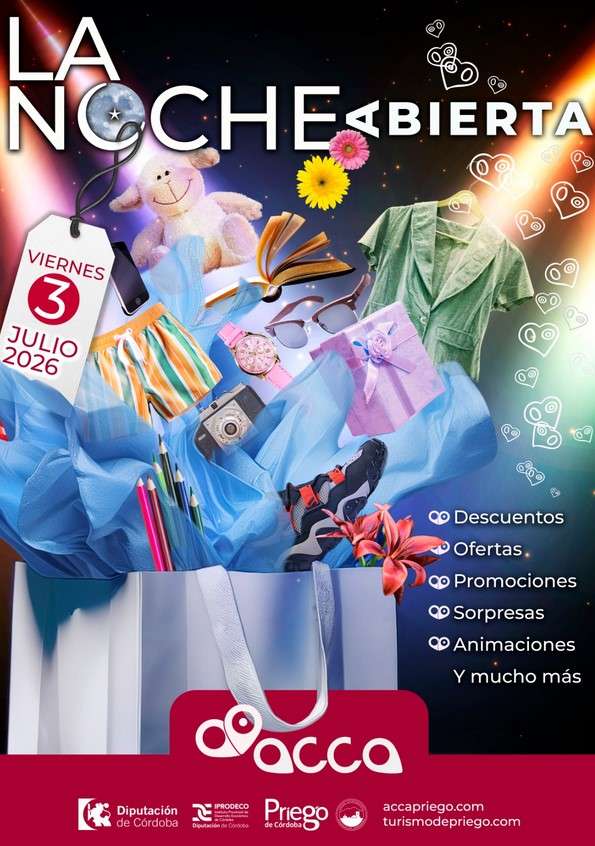 Noche Abierta en Priego de Córdoba 2026 - Priego de Córdoba