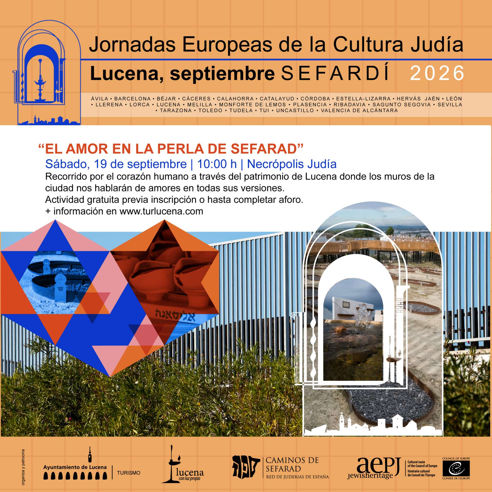 SEPTIEMBRE SEFARDÍ: EL AMOR EN LA PERLA DE SEFARAD - Lucena