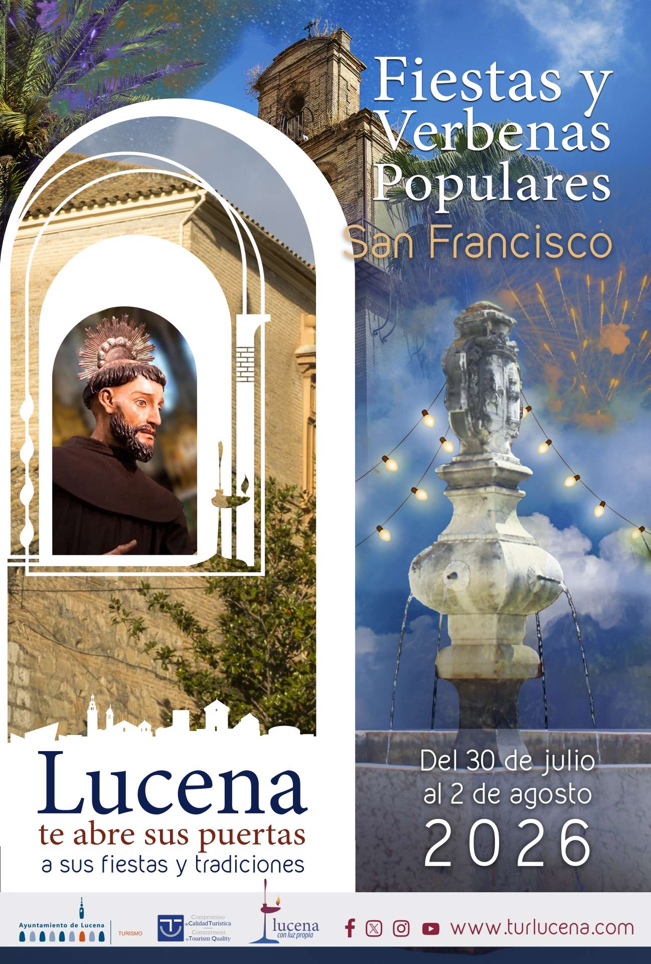 FIESTAS DEL BARRIO DE SAN FRANCISCO - LUCENA - Lucena