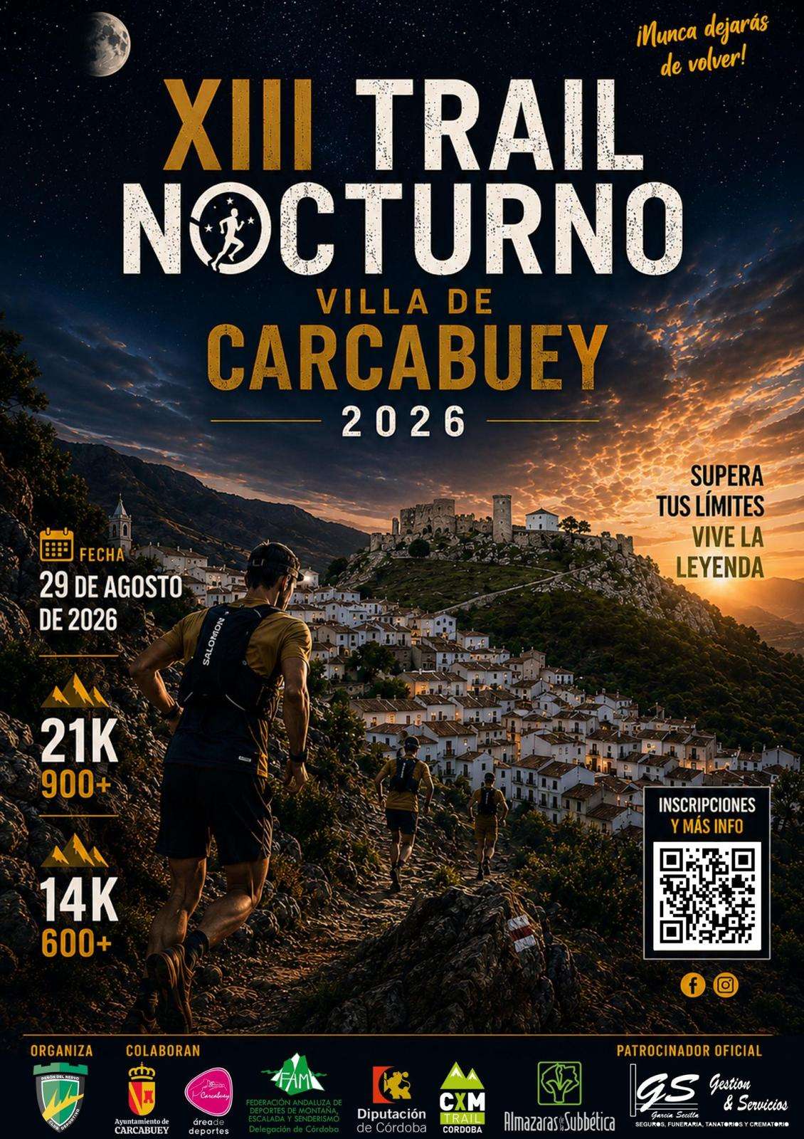 XIII Trail Nocturno Villa de Carcabuey - Carcabuey
