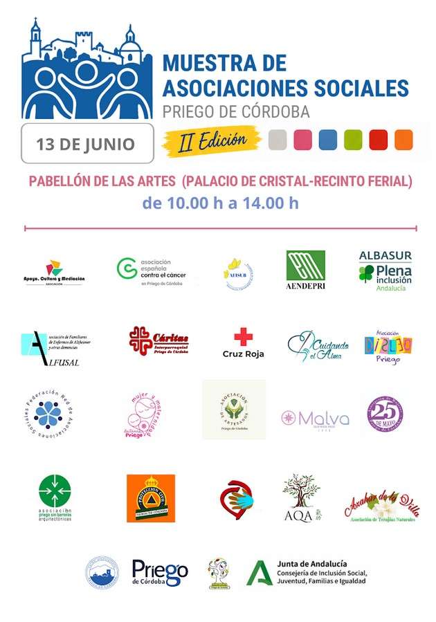 II MUESTRA DE ASOCIACIONES SOCIALES - Priego de Córdoba