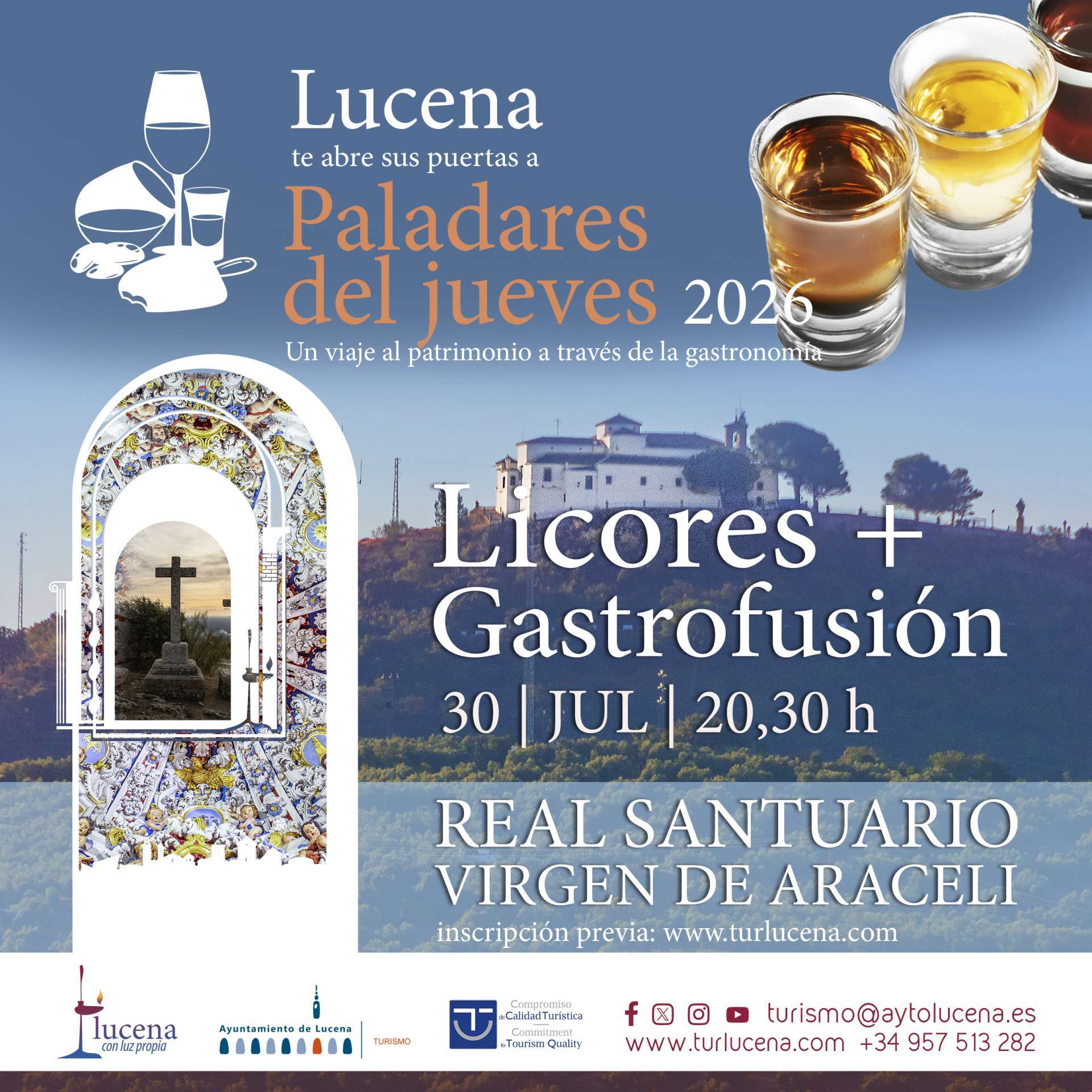 PALADARES DEL JUEVES - SANTUARIO - VINOS DE LUCENA - Lucena