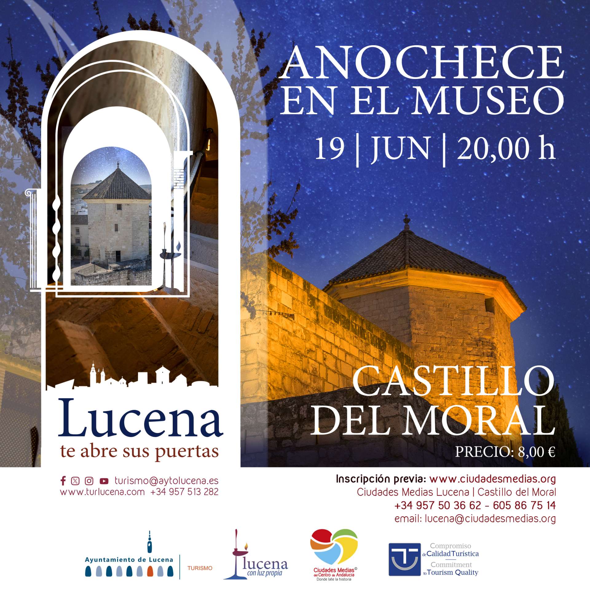 Anochece en el Museo - Lucena