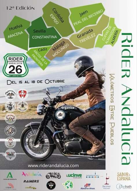 12 Rider Andalucia 2026 - Lucena