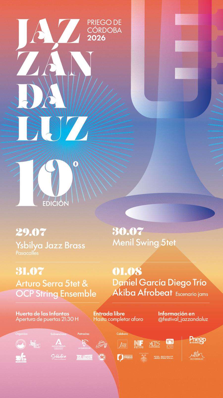 10º Festival Jazzándaluz - Priego de Córdoba