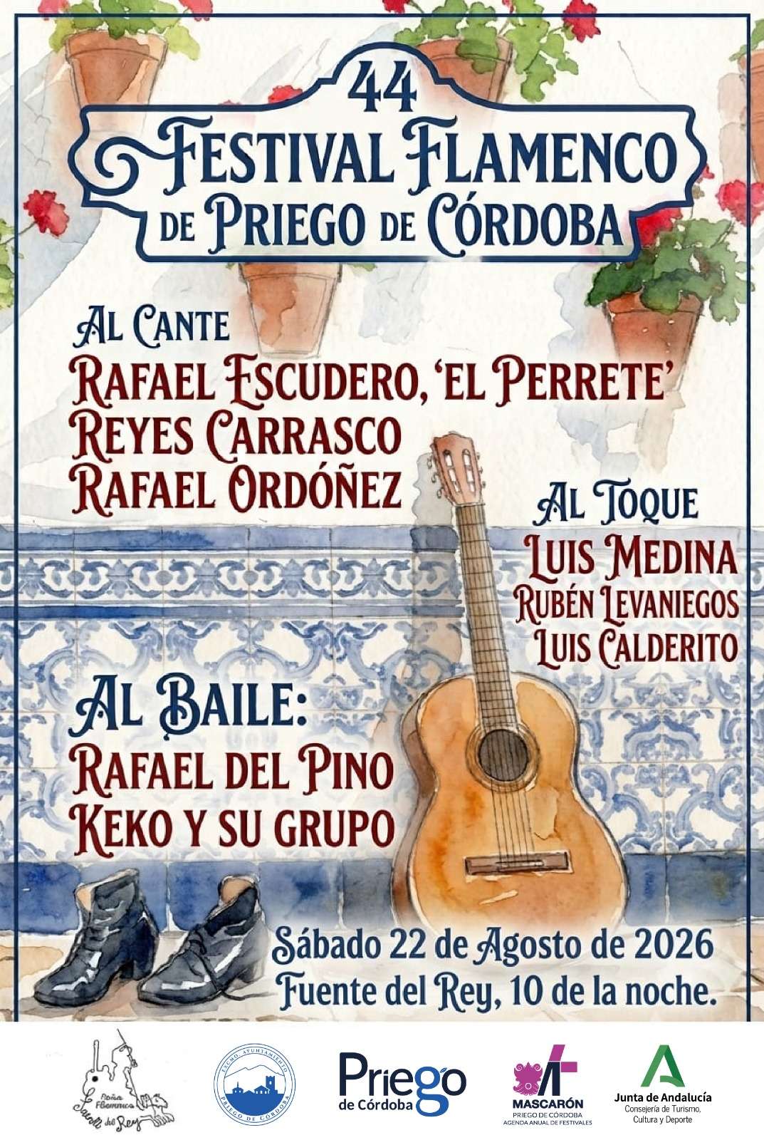 44º Festival Flamenco Priego de Córdoba - Priego de Córdoba