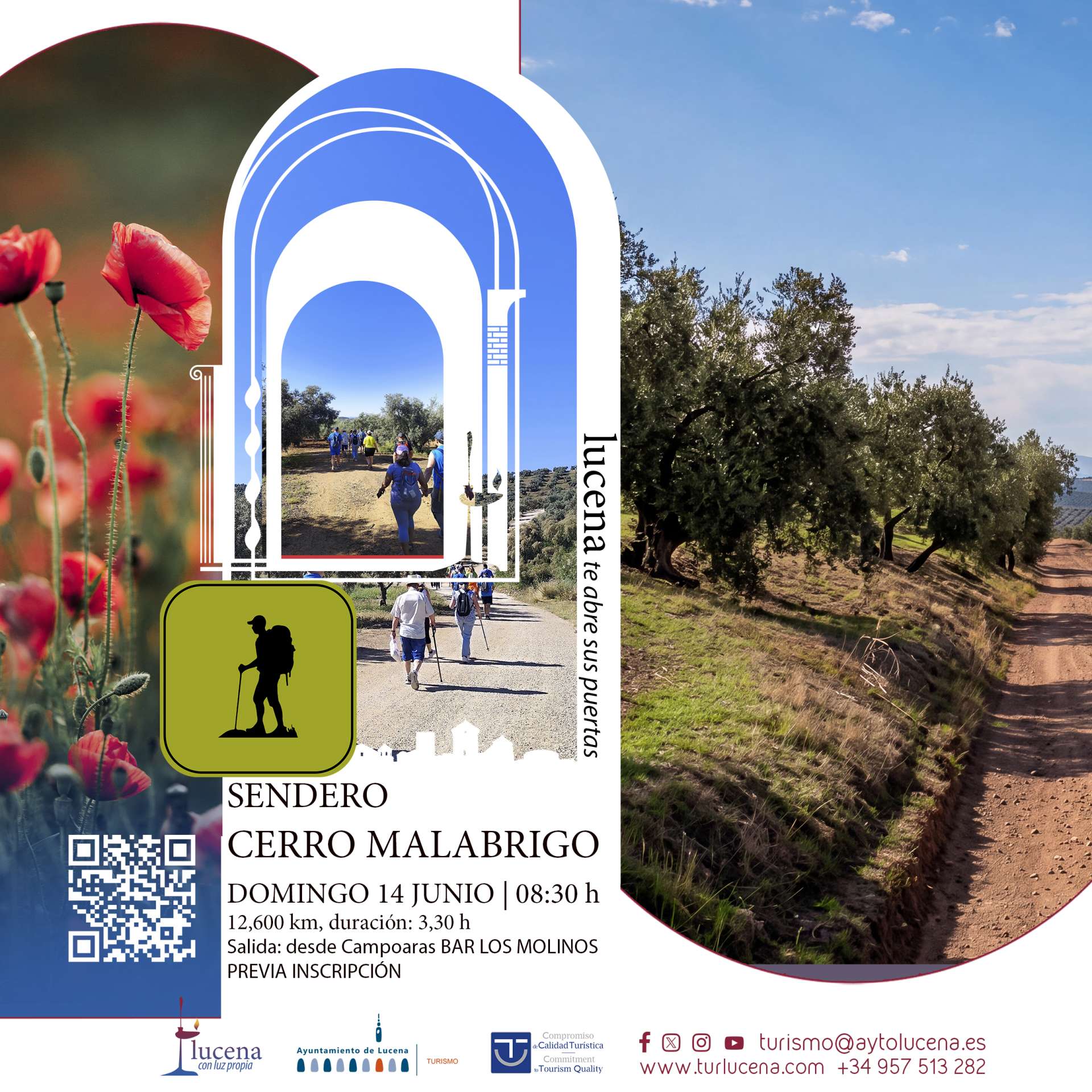 Senderos de Puertas Abiertas: Sendero del Cerro Malabrigo - Lucena