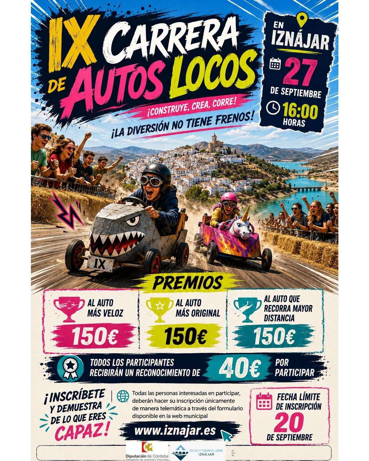 IX Carrera de Autos Locos de Iznájar - Iznájar