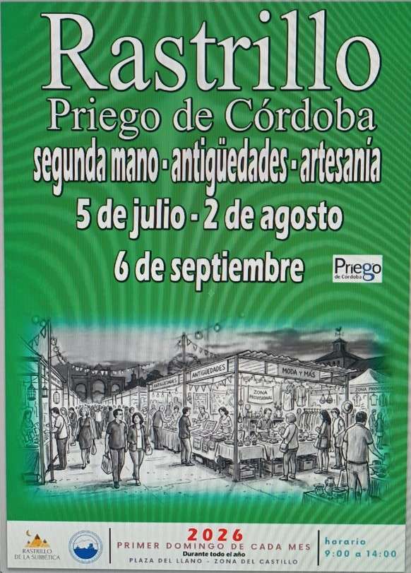 Rastrillo Priego de Córdoba Septiembre 2026 - Priego de Córdoba