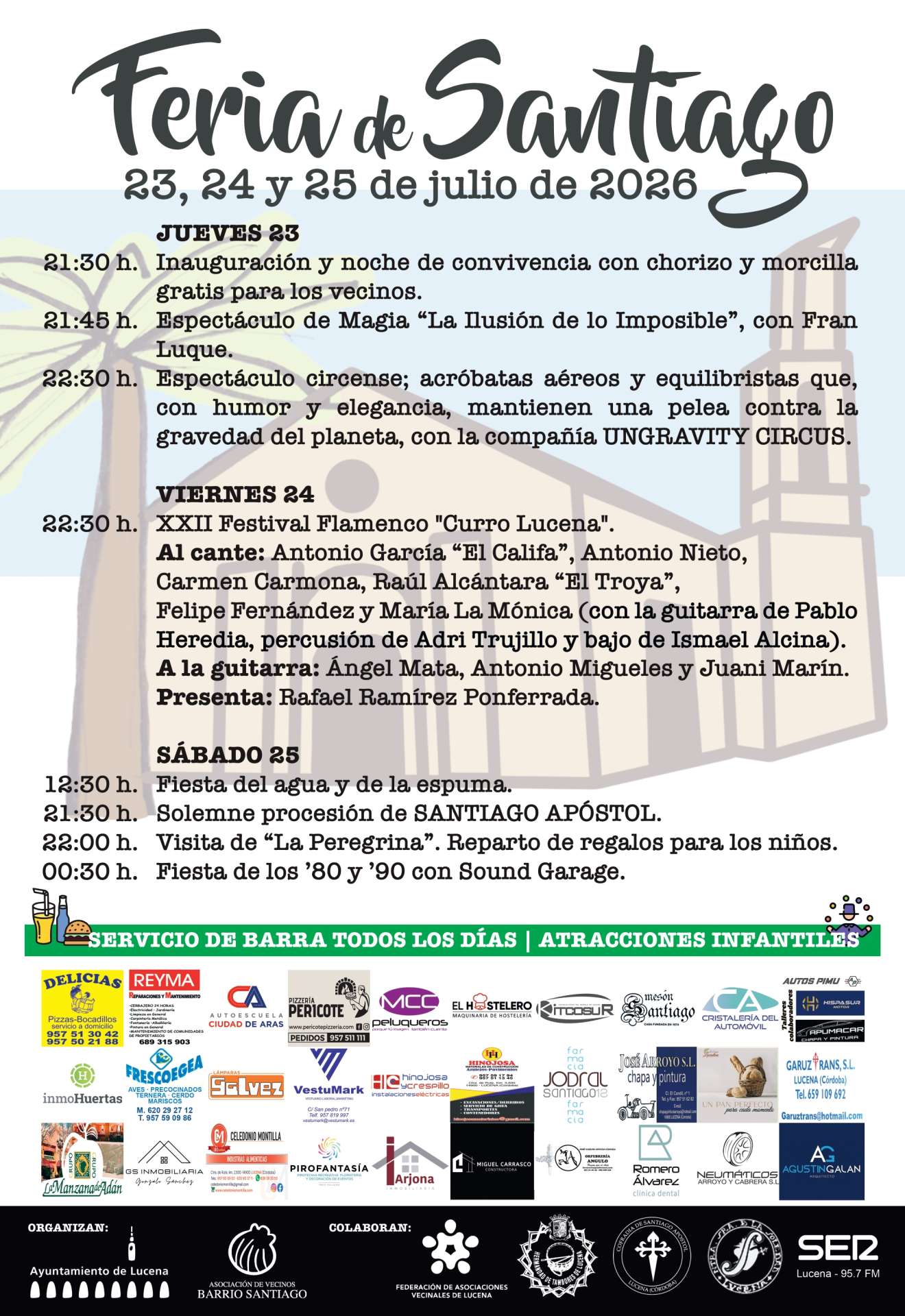 Fiestas en honor de SAntiago Apóstol - Lucena