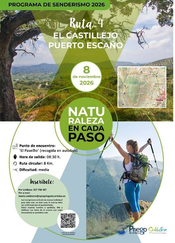 Ruta 4 El Castillejo - Puerto Escaño - Priego de Córdoba